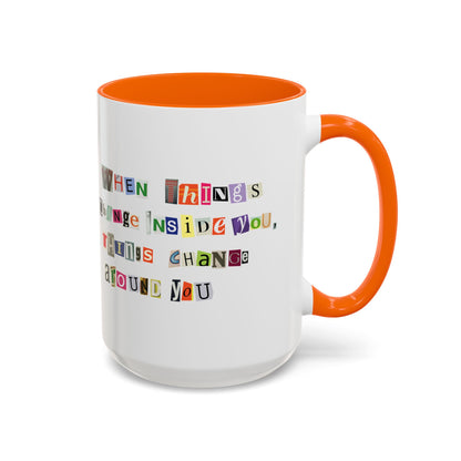 Taza de café Think Positive (11, 15 oz)