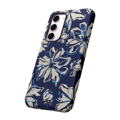 Blue Flor Tough Case