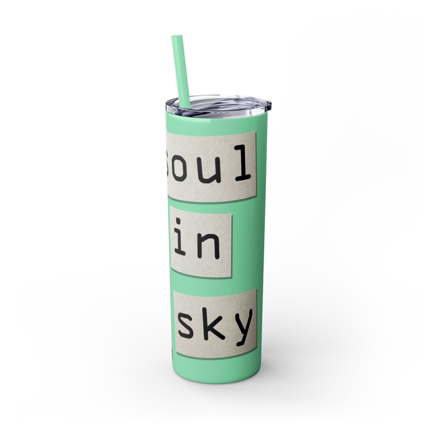 Vaso con pajita Soul in Sky, 20 oz