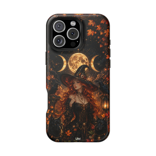 Witch Autumn Moon