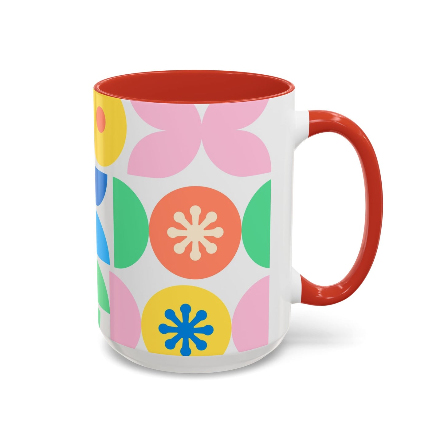 Taza de café colorida (11, 15 oz)