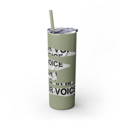 Vaso con pajita Find Your Voice, 20 oz