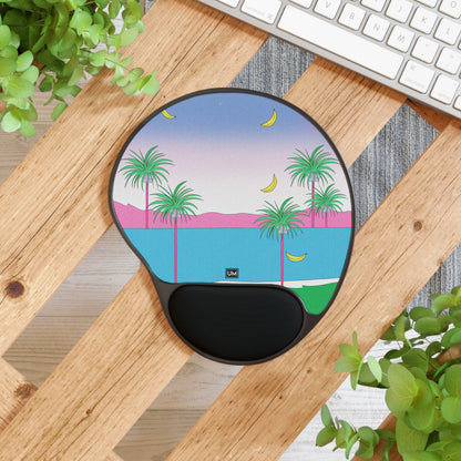 Summer Daze Mouse Pad With Wrist Rest