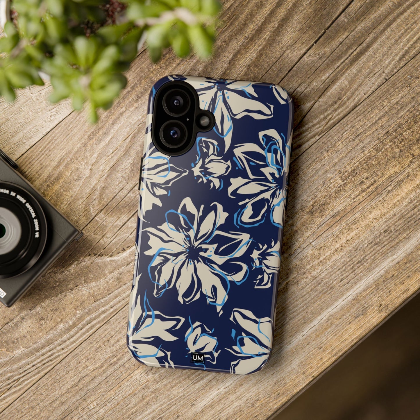 Blue Flor Tough Case