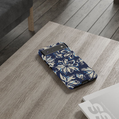 Blue Flor Tough Case