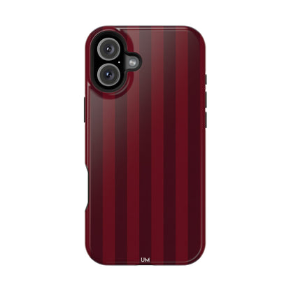 Bordeaux Pinstripe