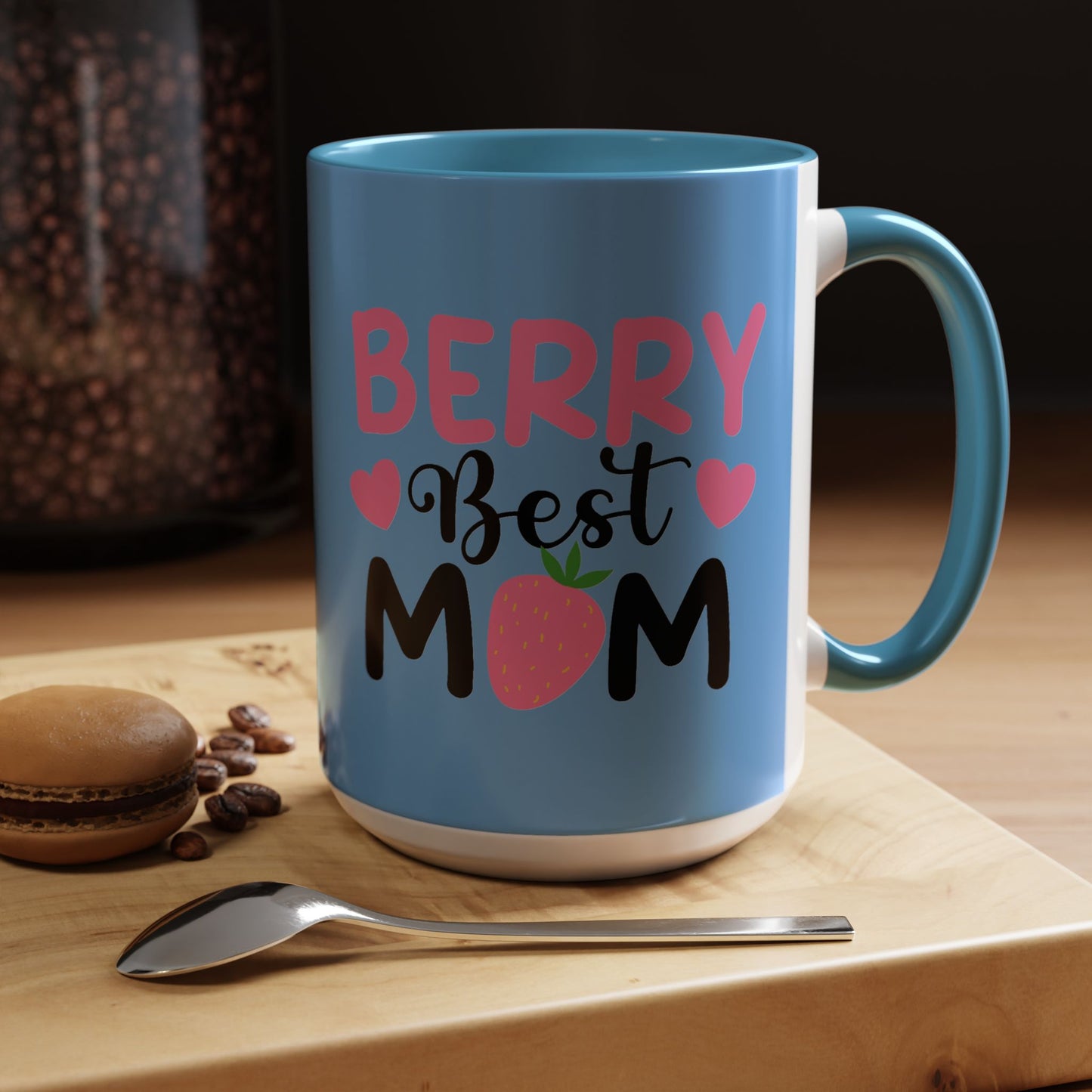 Taza de café con la mejor mamá (11 oz y 15 oz)