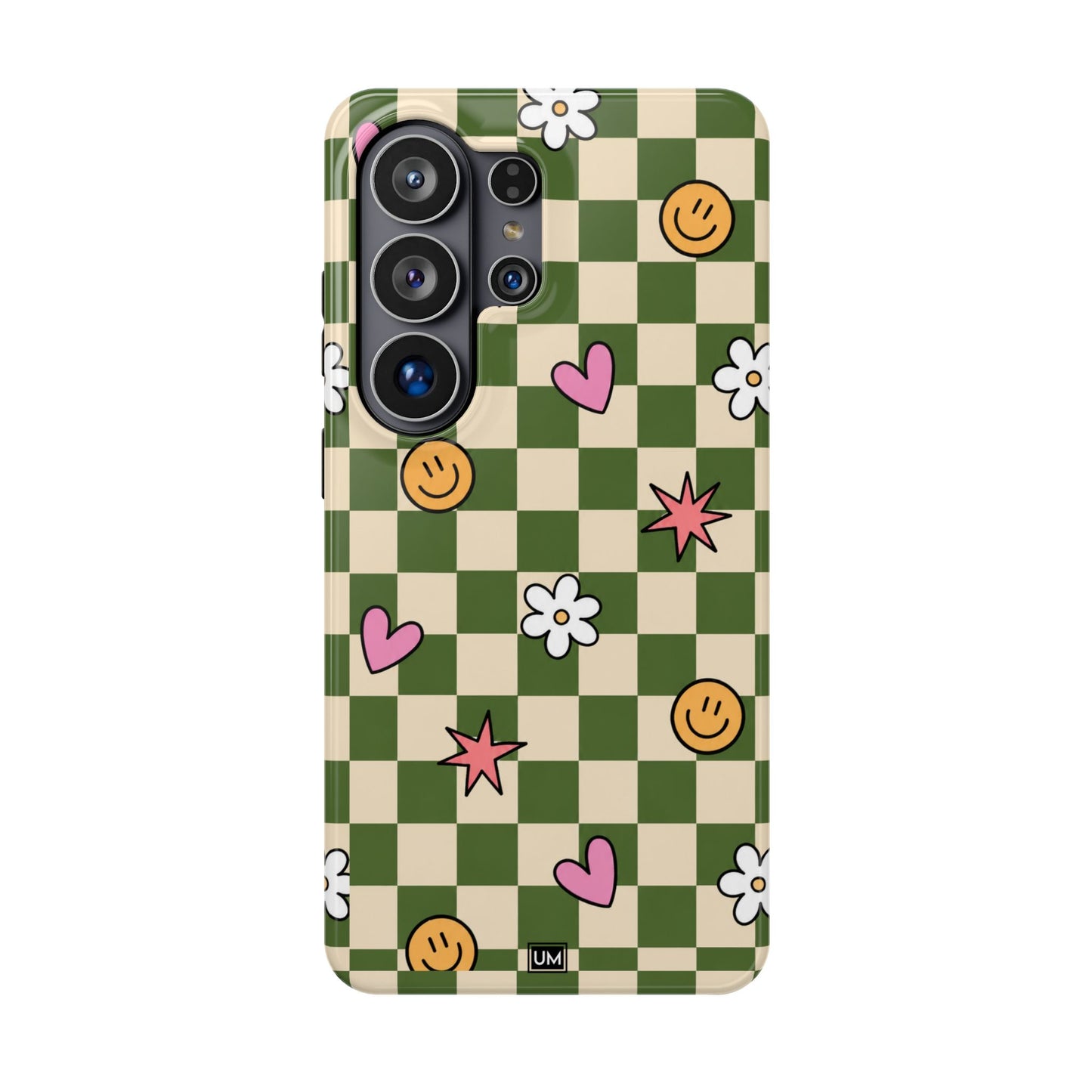 Checkerboard Smiley