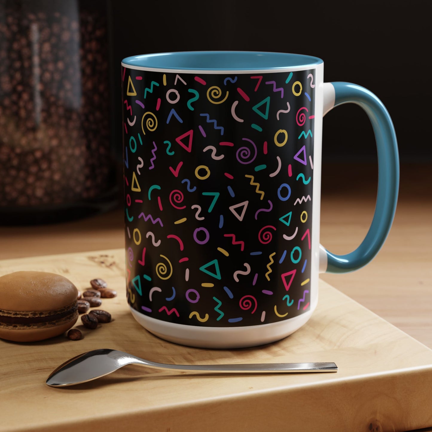 Taza de café con el mensaje "Amor por el café" (11, 15 oz)