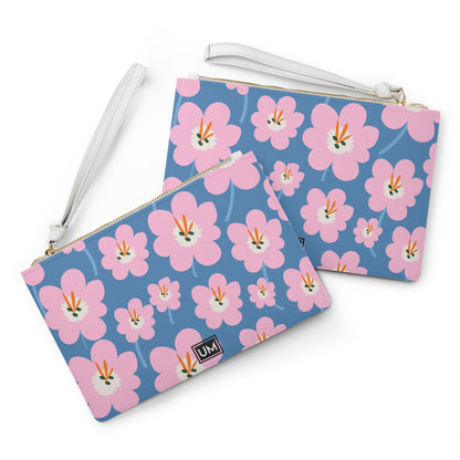 Bold Florals Clutch Bag