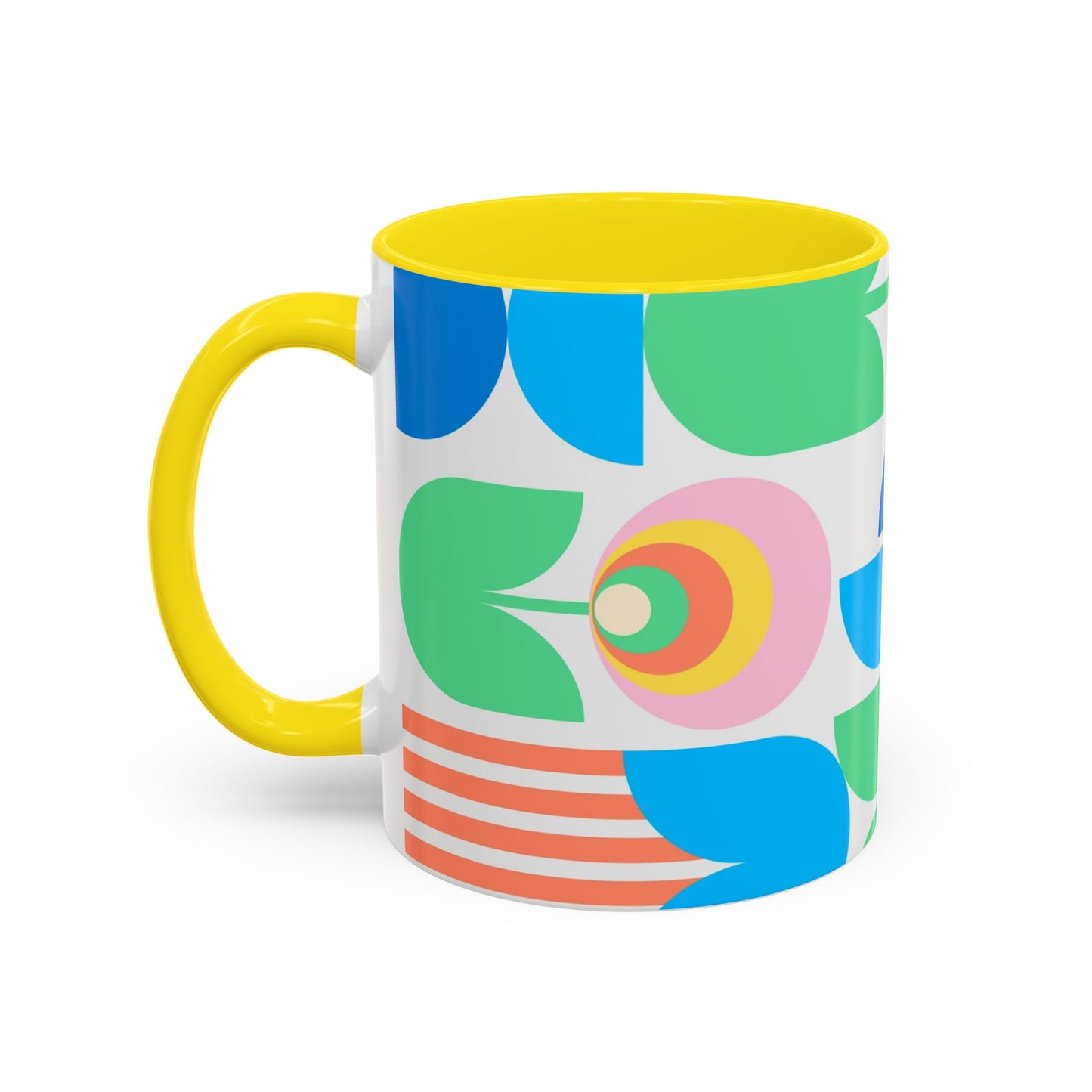 Taza de café colorida (11, 15 oz)