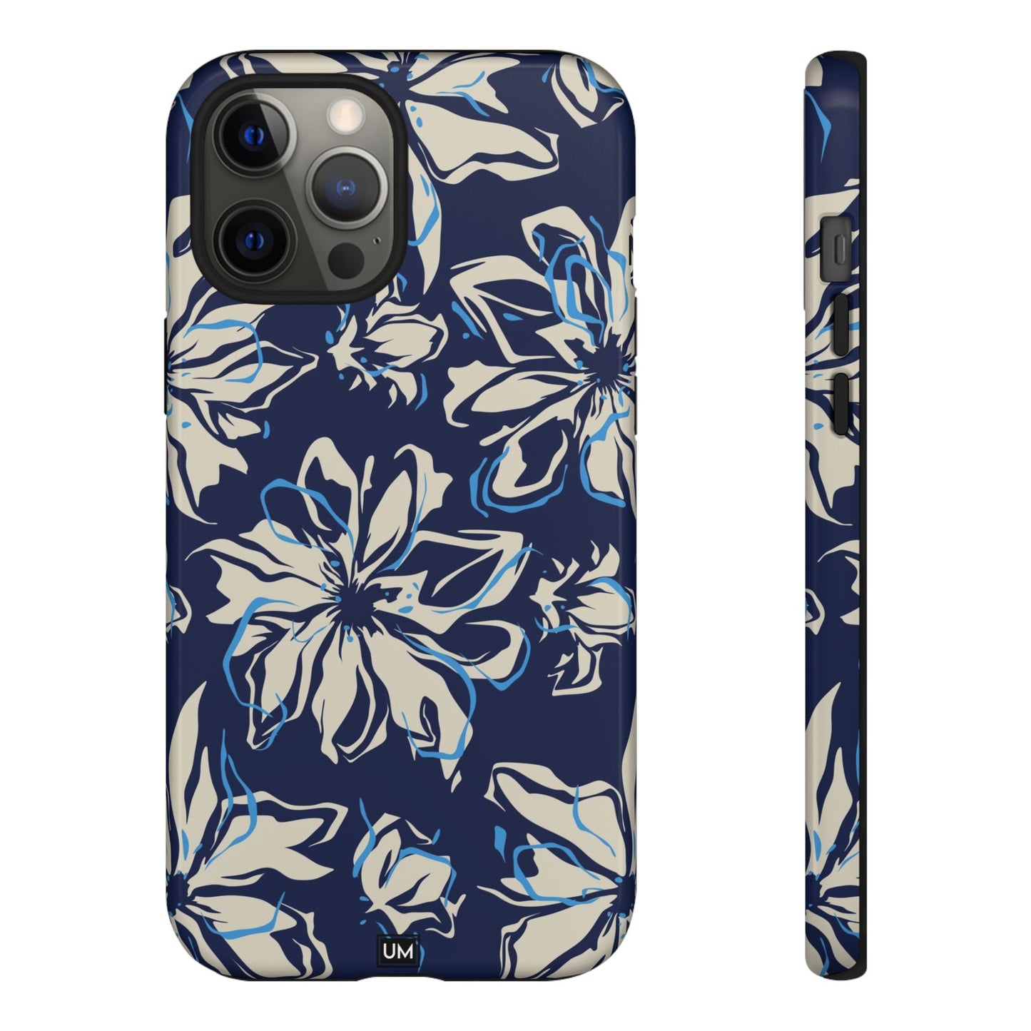 Blue Flor Tough Case