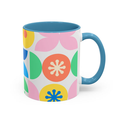 Taza de café colorida (11, 15 oz)