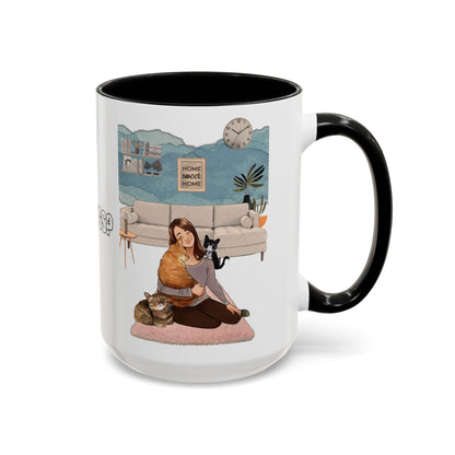 Taza de café con abrazos gratis (11 oz y 15 oz)