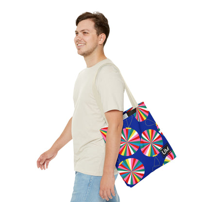 Bolsa de mano navideña moderna (AOP)