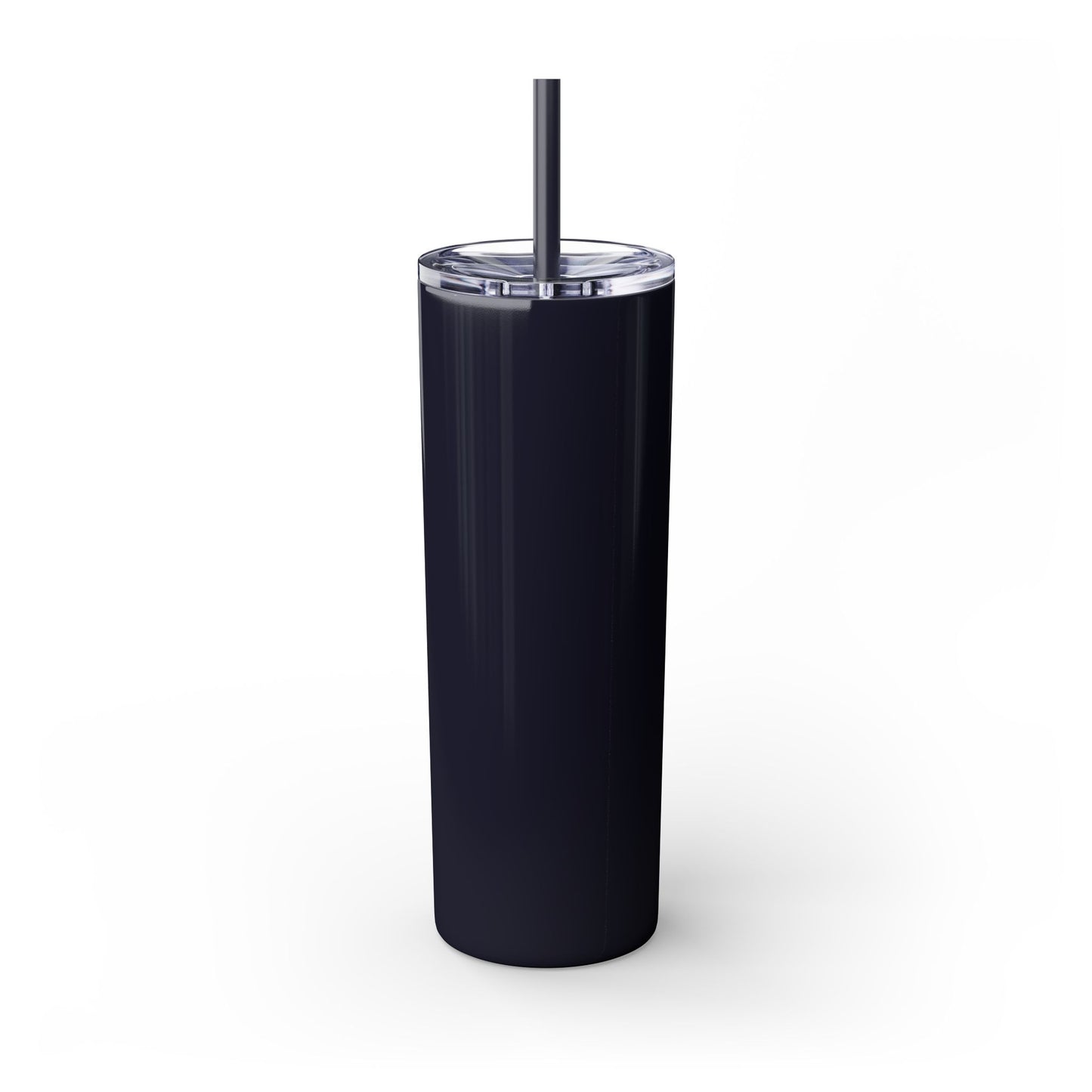 Plain Tumbler with Straw, 20oz