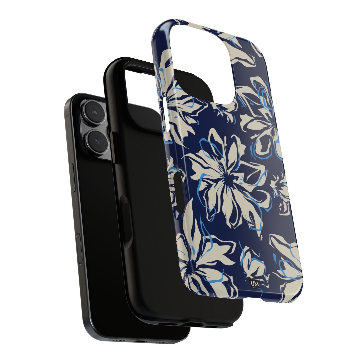 Blue Flor Tough Case