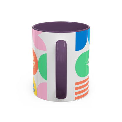 Taza de café colorida (11, 15 oz)