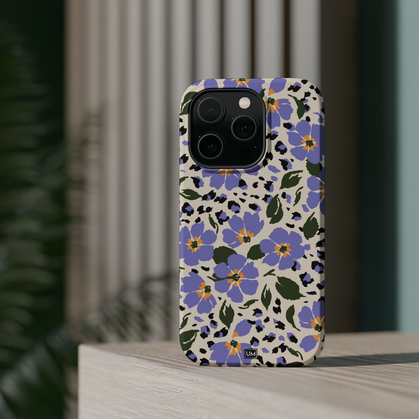 Floral Leopard