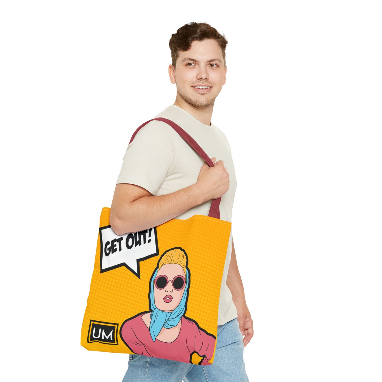 Pop Girl Tote Bag (AOP)