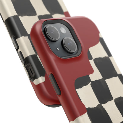 Checkerboard Red