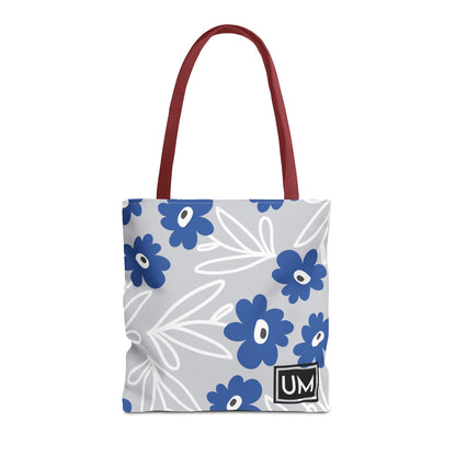 Bolso de mano con estampados florales llamativos (AOP)