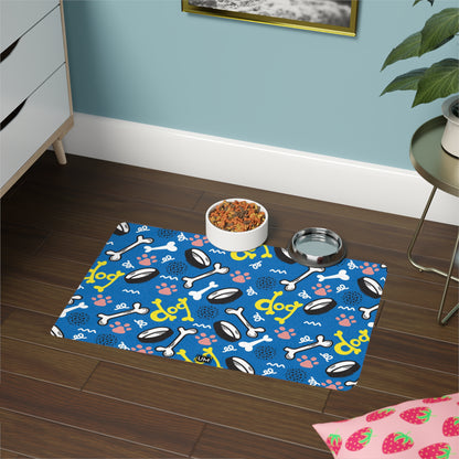 Alfombrilla para comida para mascotas UM (12 x 18)