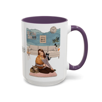 Taza de café con abrazos gratis (11 oz y 15 oz)