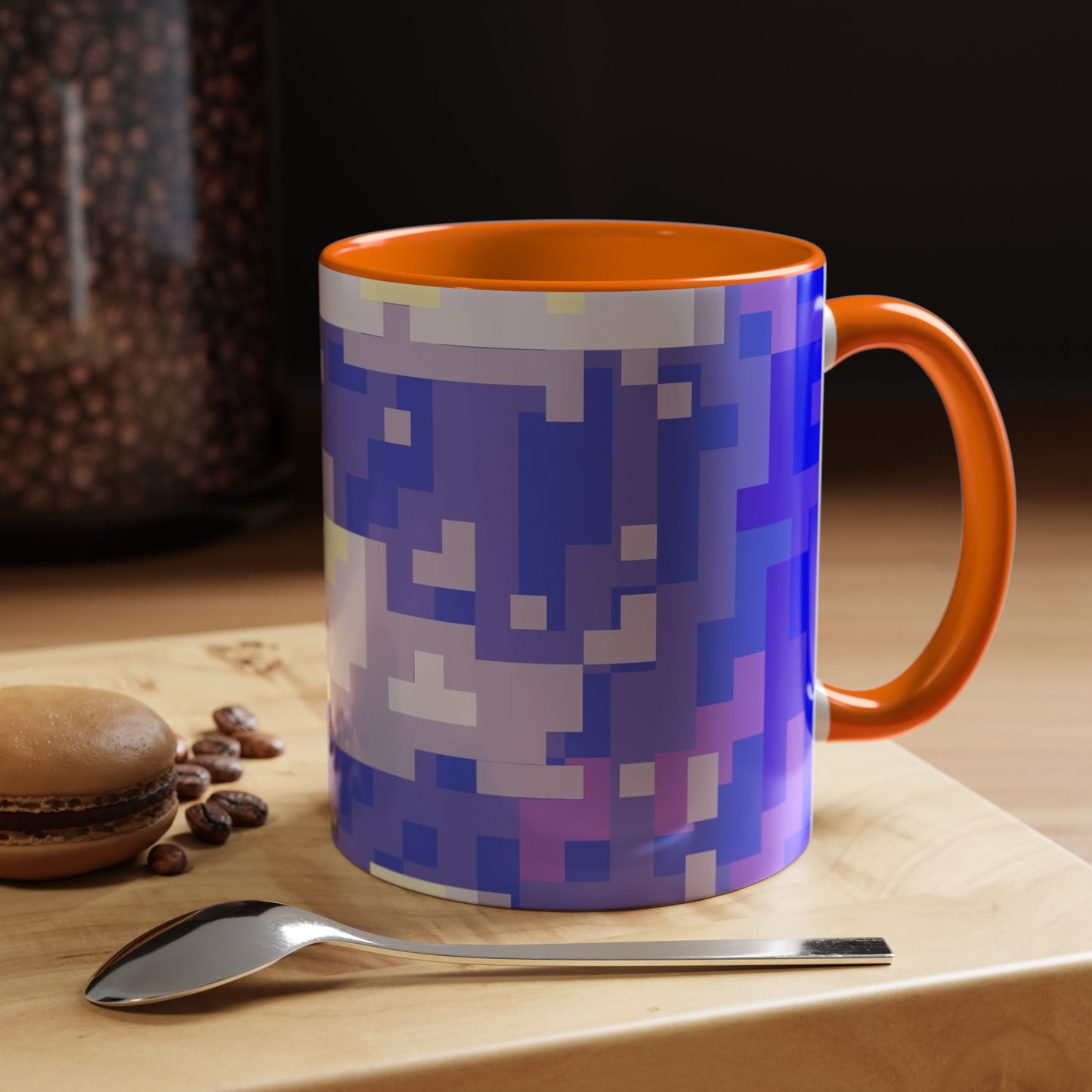 Taza de café abstracta (11, 15 oz)