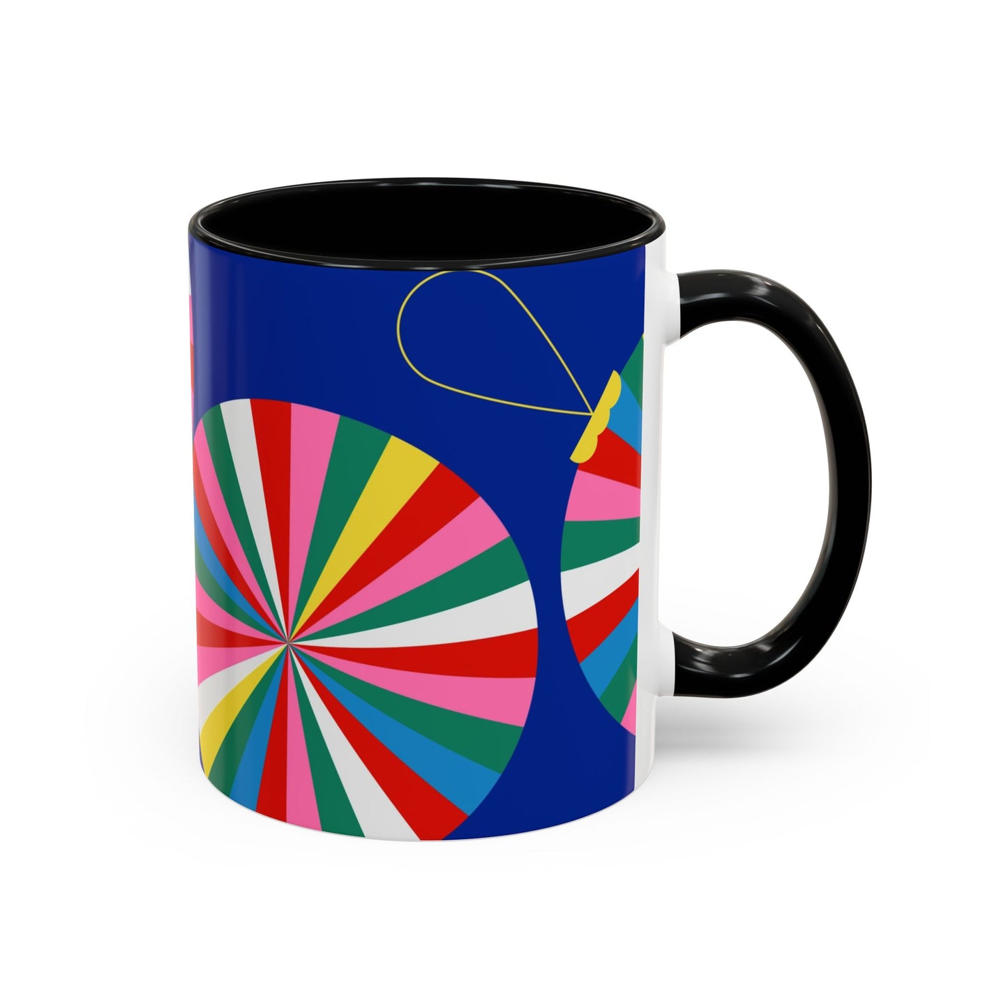 Taza de café navideña moderna (11, 15 oz)