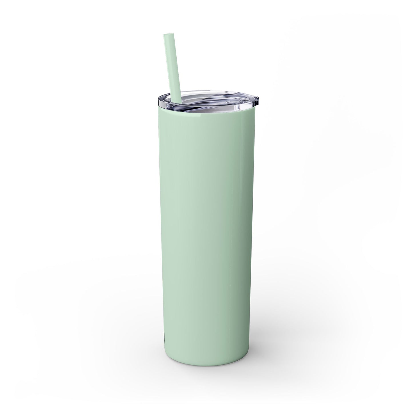 Plain Tumbler with Straw, 20oz