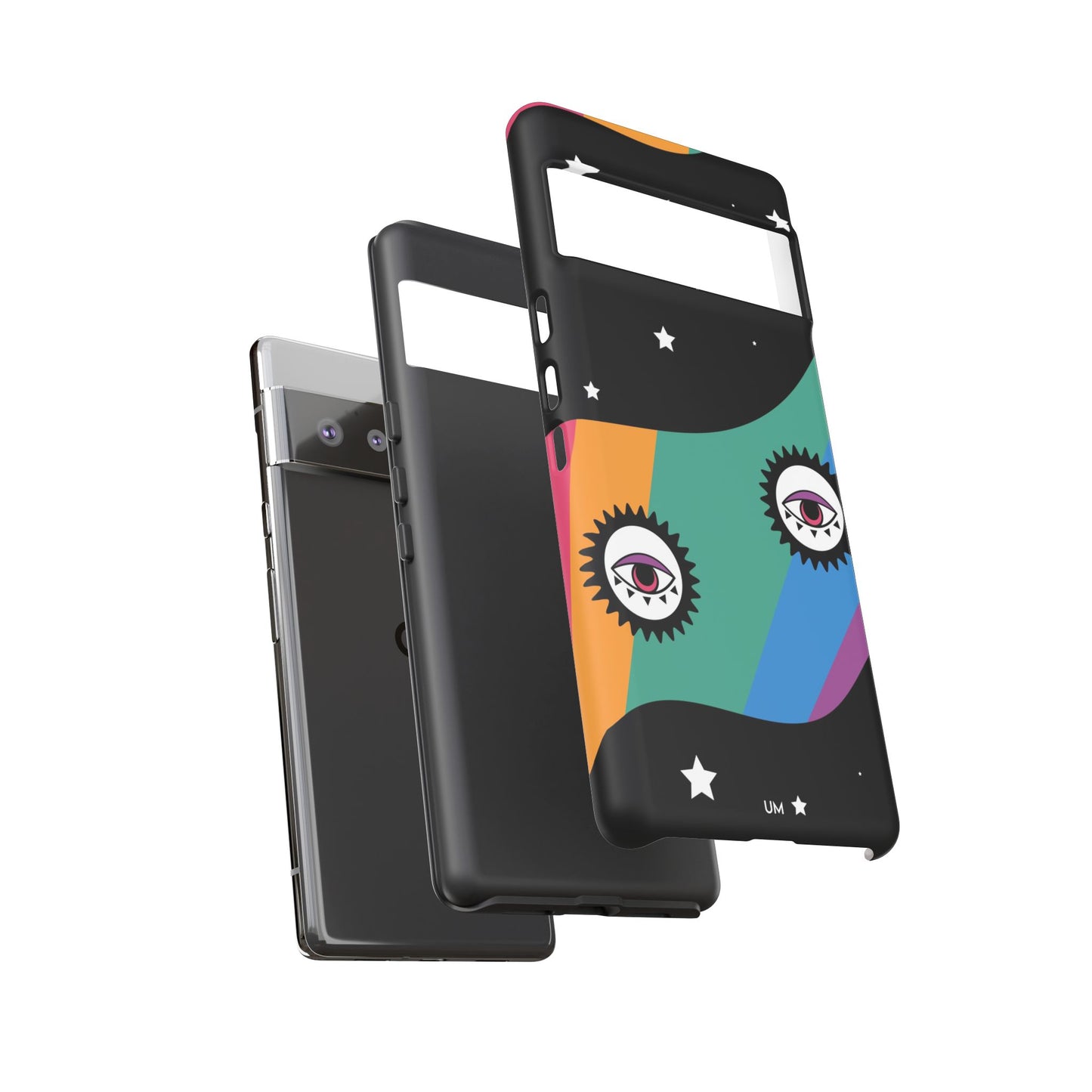 Estuche resistente Arcoiris Eye