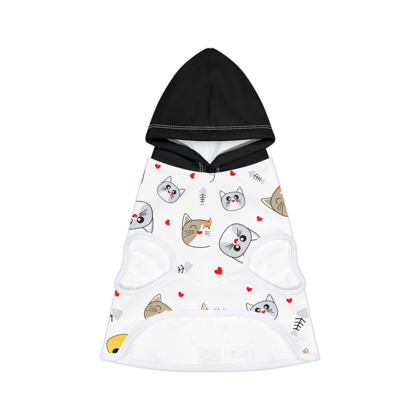 Sudadera con capucha para mascotas de la UM