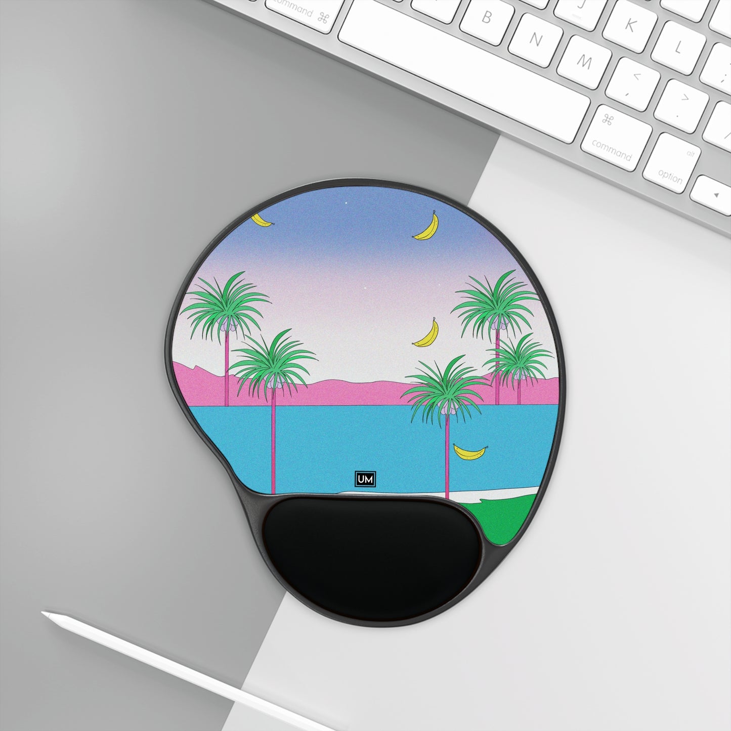 Summer Daze Mouse Pad With Wrist Rest