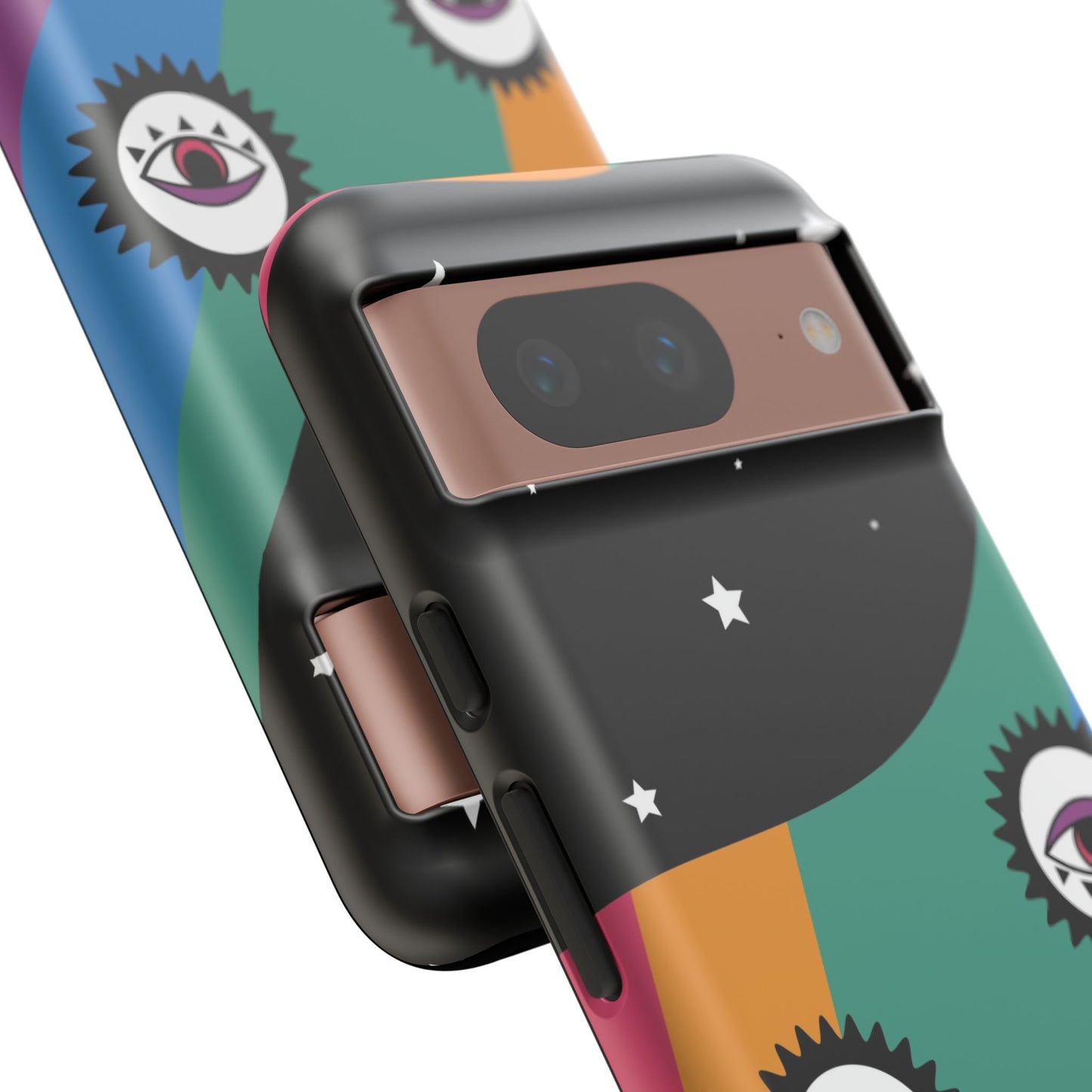 Estuche resistente Arcoiris Eye