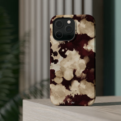 Marbled Burgundy