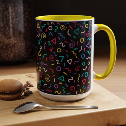 Taza de café con el mensaje "Amor por el café" (11, 15 oz)