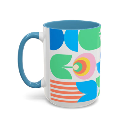 Taza de café colorida (11, 15 oz)