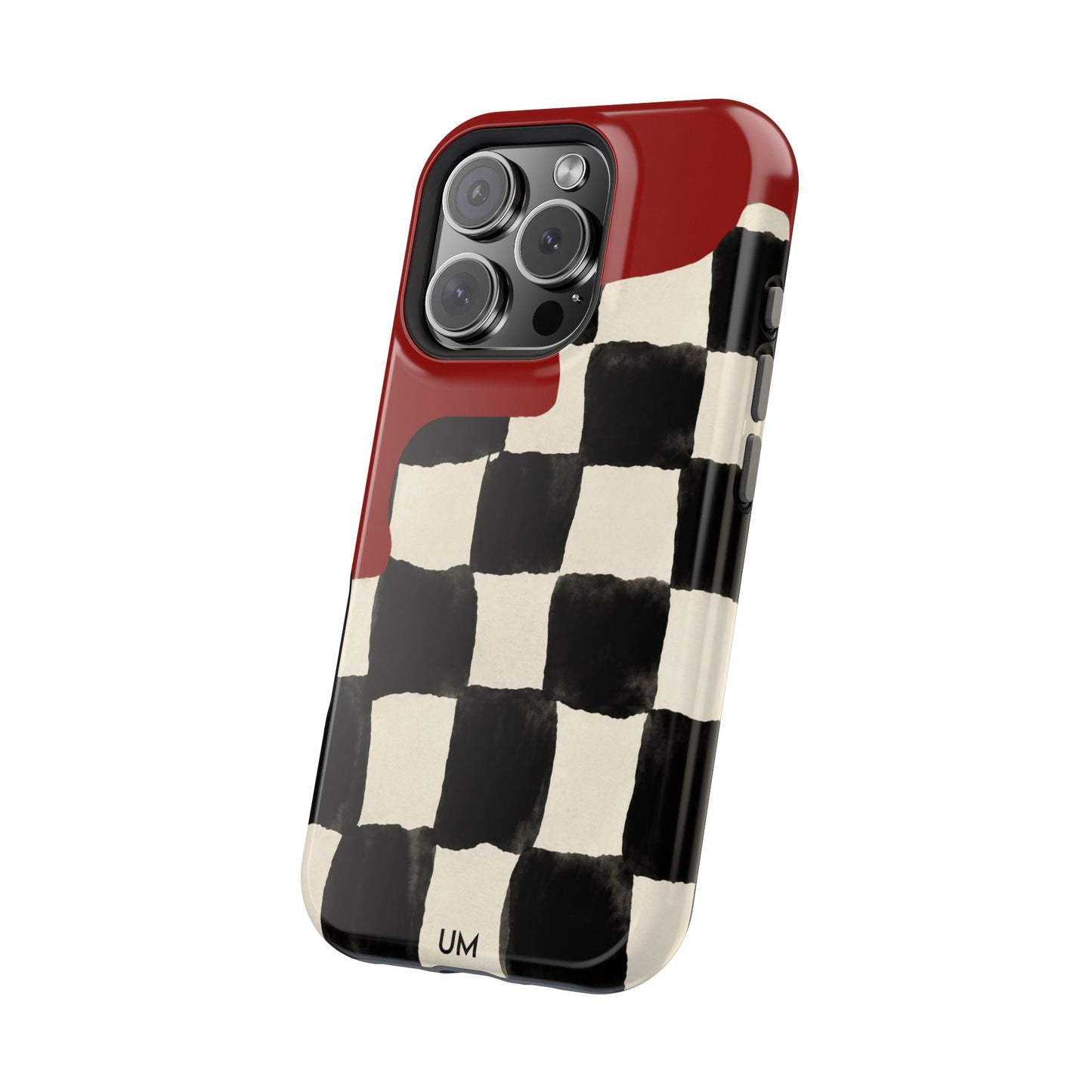 Checkerboard Red