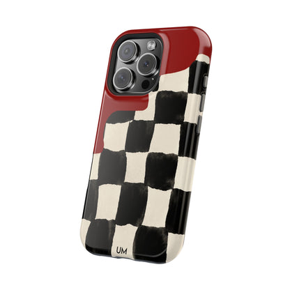 Checkerboard Red