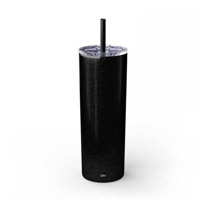 Plain Tumbler with Straw, 20oz