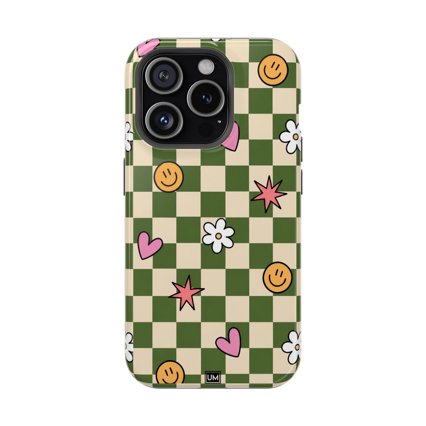 Checkerboard Smiley