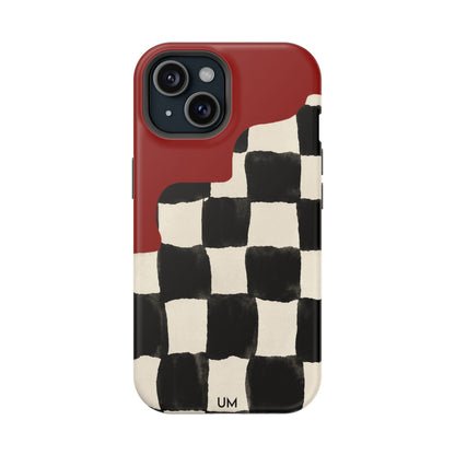 Checkerboard Red