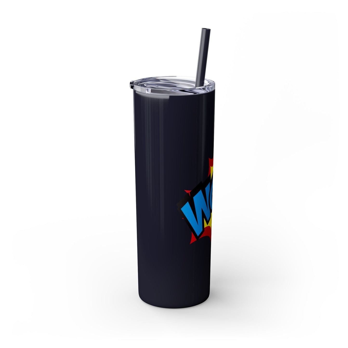 Vaso WoW con pajita, 20 oz