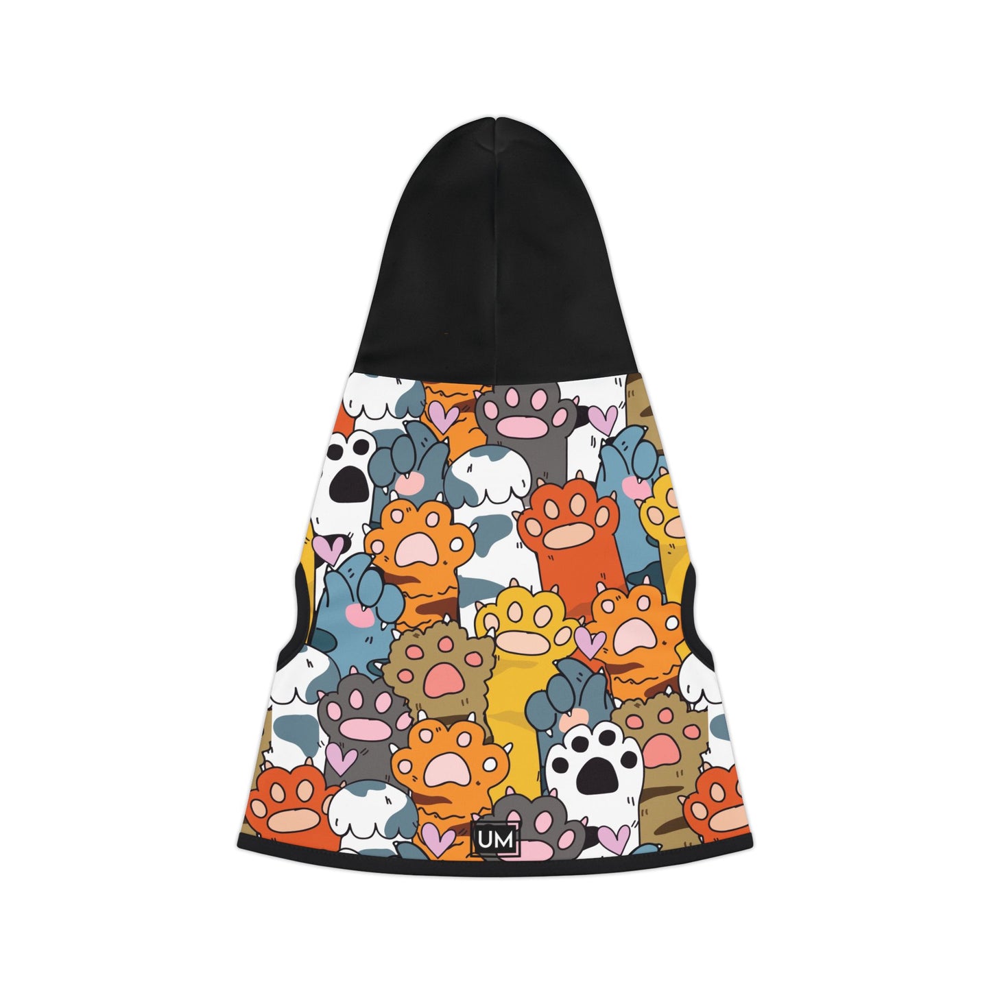 Sudadera con capucha para mascotas de la UM