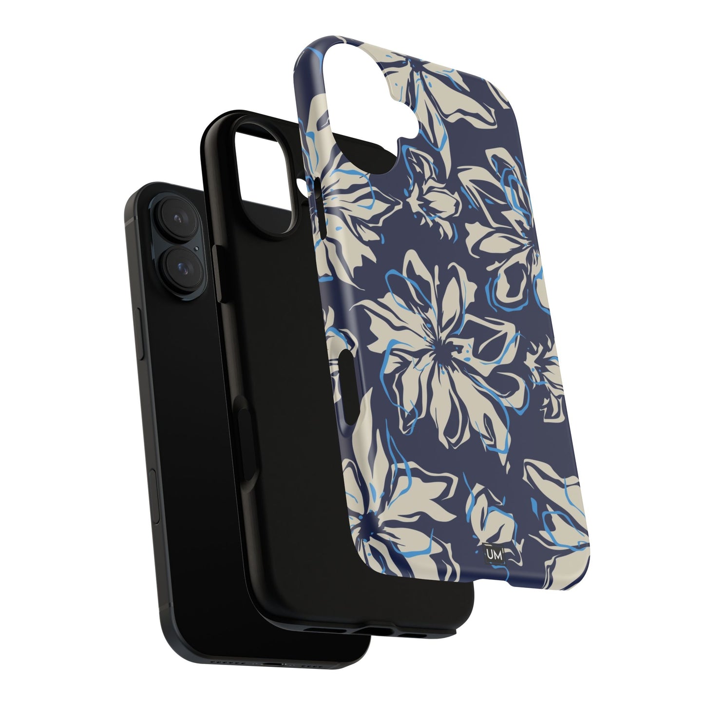 Blue Flor Tough Case
