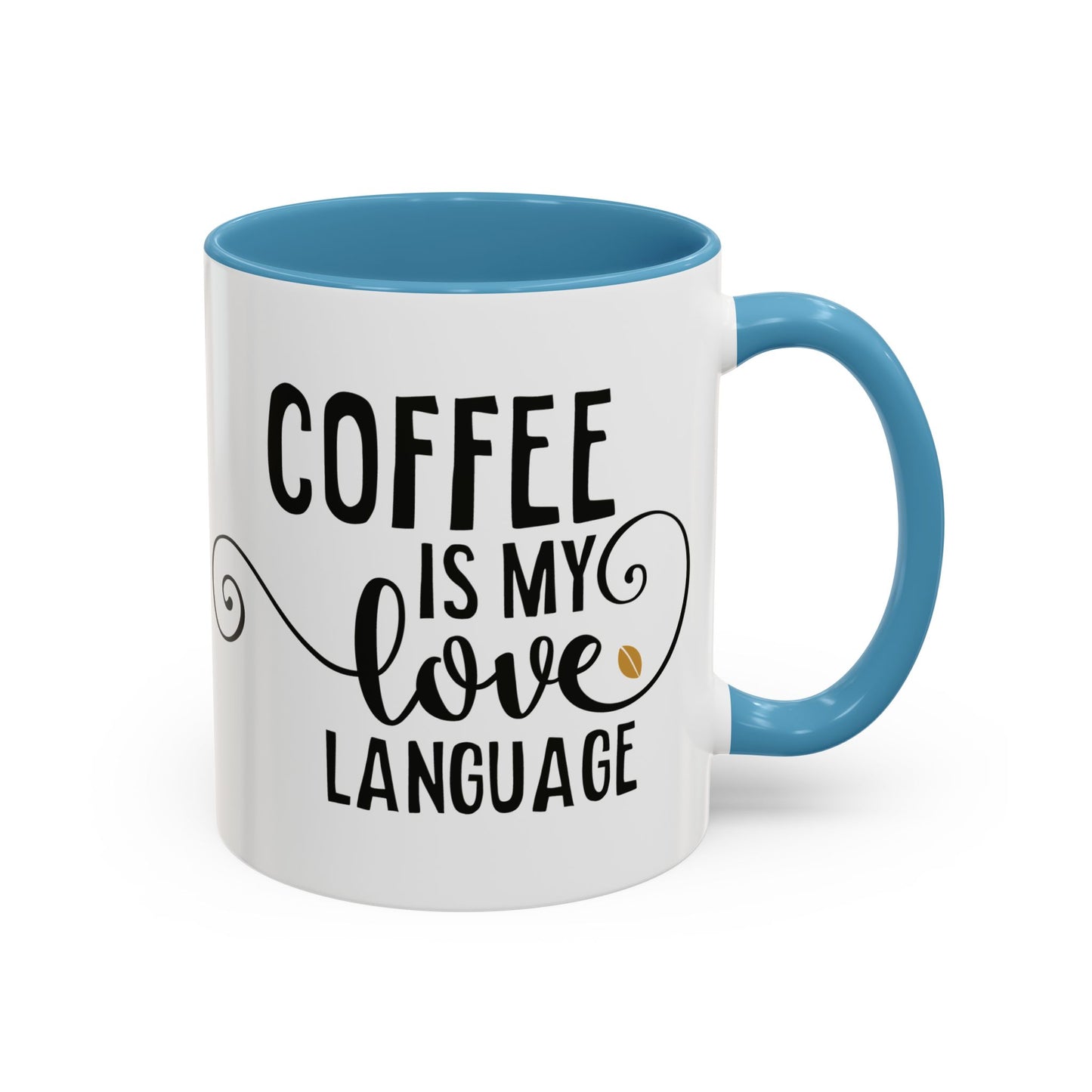 Taza Mi amor por el café (11, 15 oz)