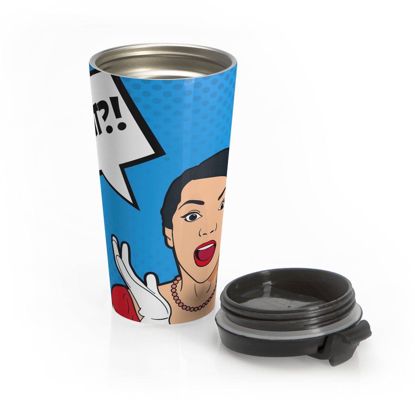 Taza de viaje de acero inoxidable Pop Girl Stellar