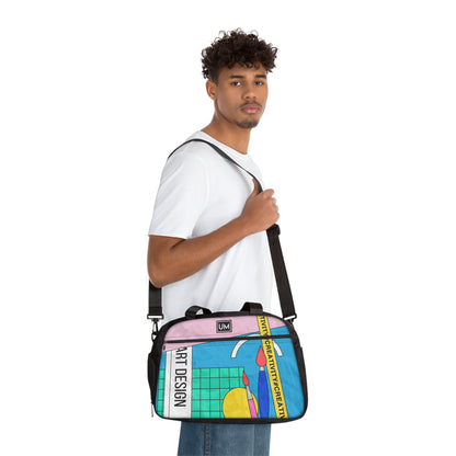 Bolso deportivo vibrante