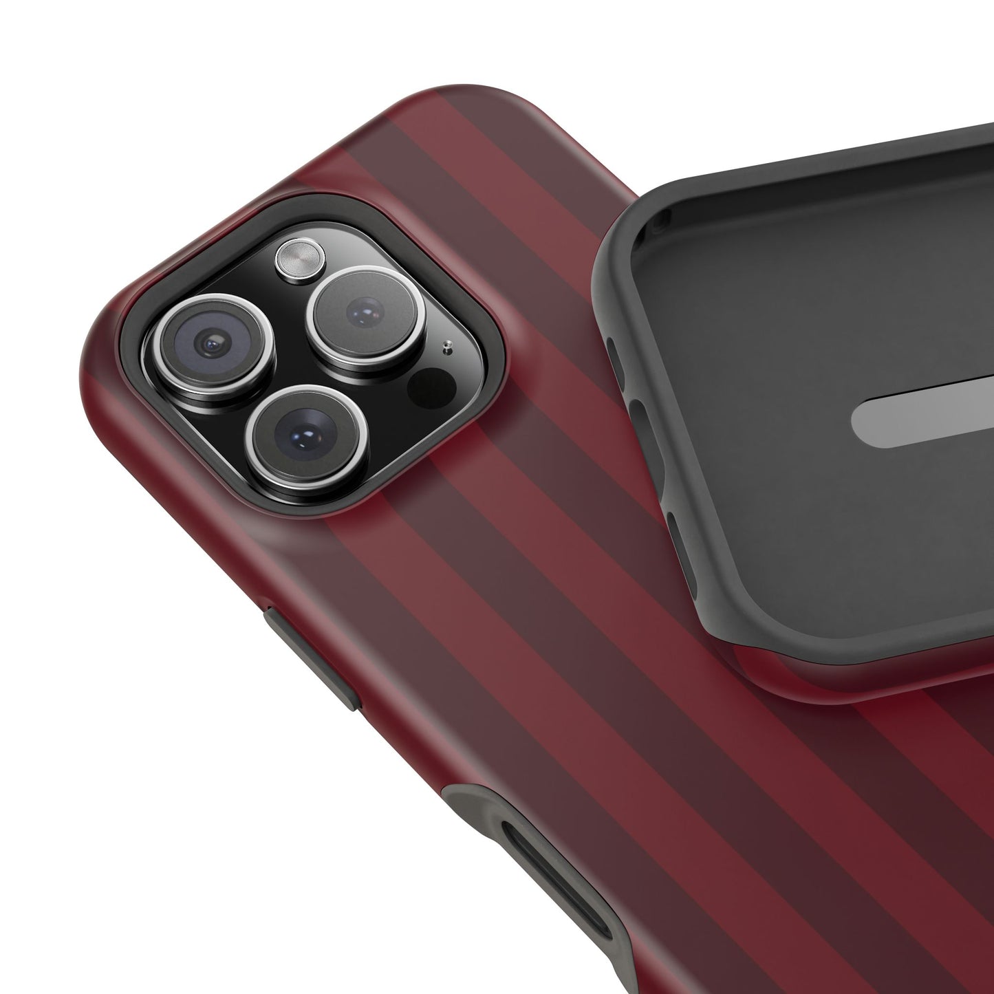 Bordeaux Pinstripe